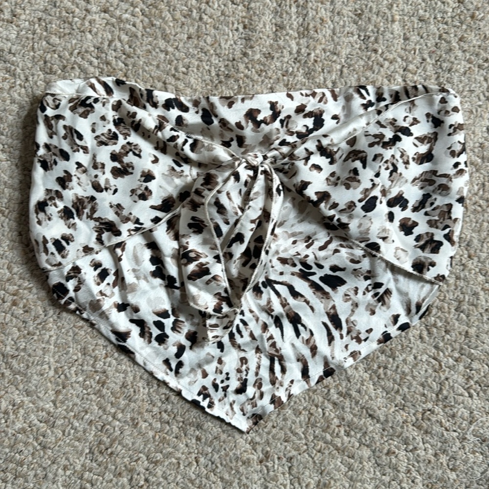 Cropped Windsor Tube Top